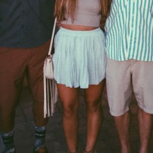 Brandy Melville, Baby blue flowy skirt